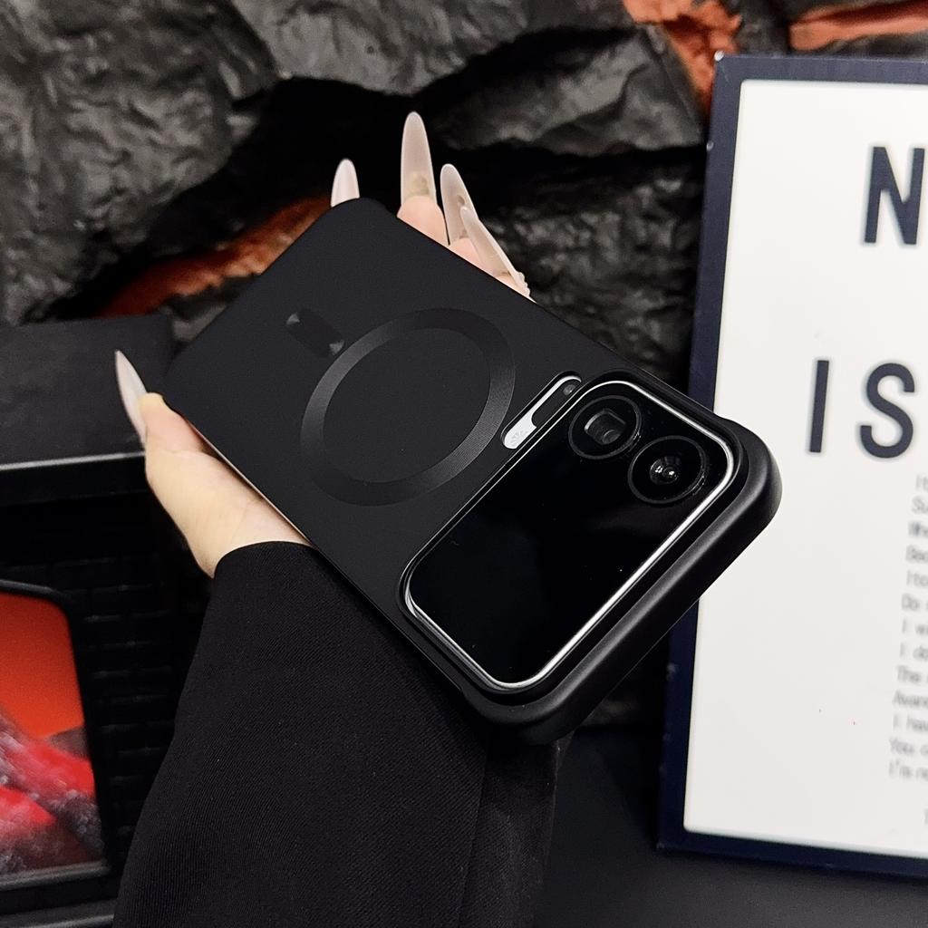 Luxury Matte Hard For Magsafe Frameless Case For Xiaomi 17 Pro Max 15SPro 15 14 Ultra Slim Armor Magnetic Wireless Charge Cover