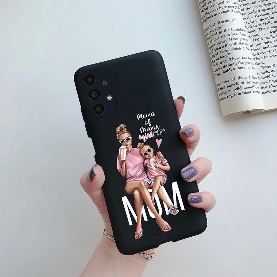 For Cover Samsung Galaxy A13 A33 A53 A73 5G Beautiful Girl Soft Silicone Case For Samsung A13 4G A 13 A135F GalaxyA13 Funda Case