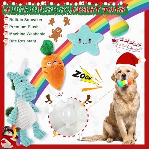Kapetgo Puppy Toys for Dogs 8 Weeks and Up, Interactive Rope Toys, Durable Chew Toys, Blue Unicorn, 10 Pack