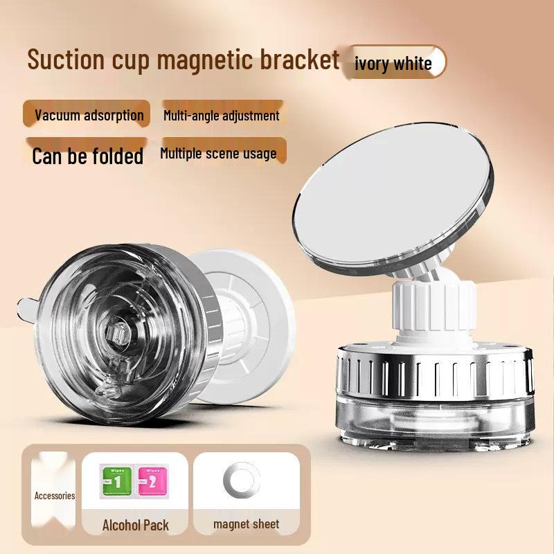Rotating Magnetic Car Phone Holder with Suction Cup for Navigation
