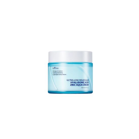 Isntree Ultra-Low Molecular Hyaluronic Acid Zinc Moisture Cream 80ml