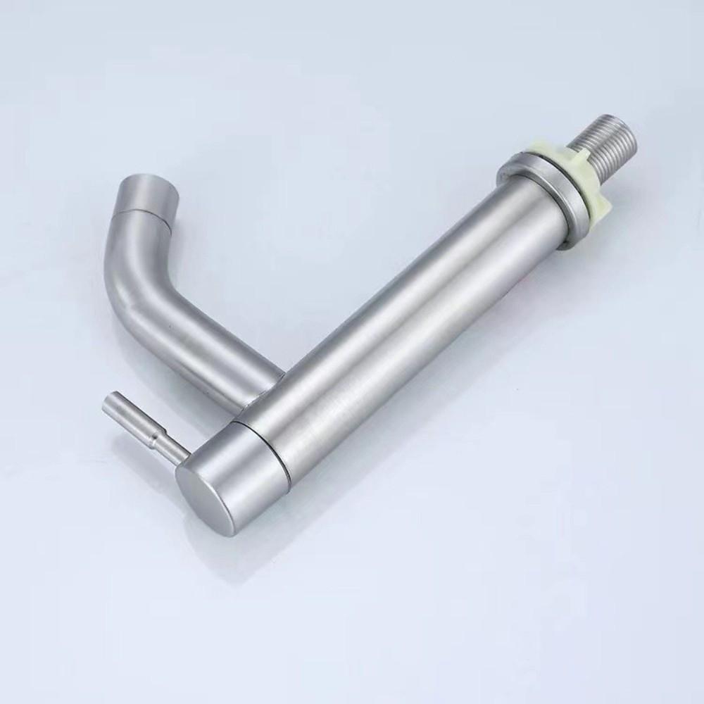 Single Handle Stainless Steel Water Tap Deck Mounted Bathroom Faucet  Bathroom