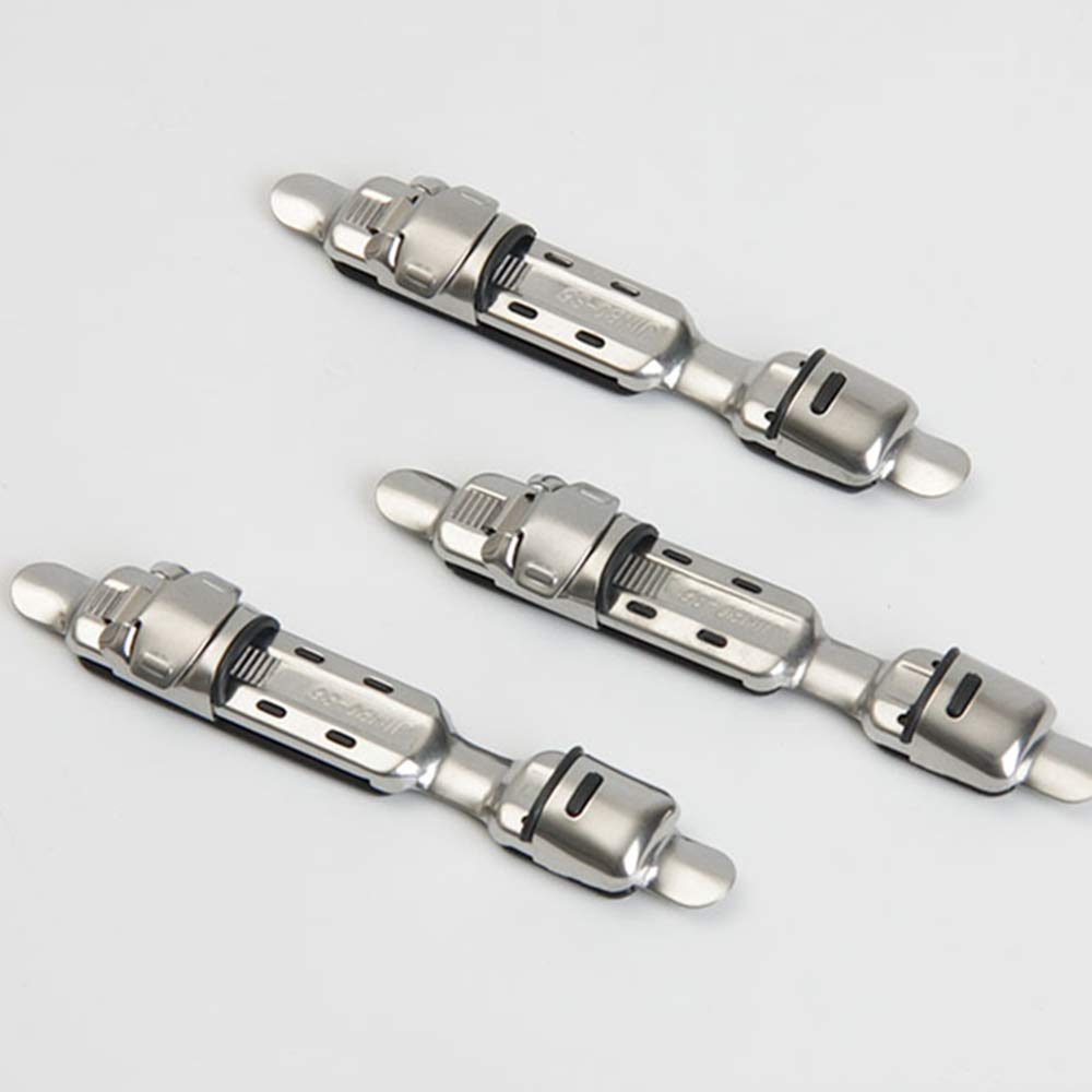 LNJLQW Set Fishing Reel Seats for Fishing Stainless Suitable for Saltwater and Replacement 8-Piece Rods, Steel, Freshwater, Non-Slip, Lightweight,