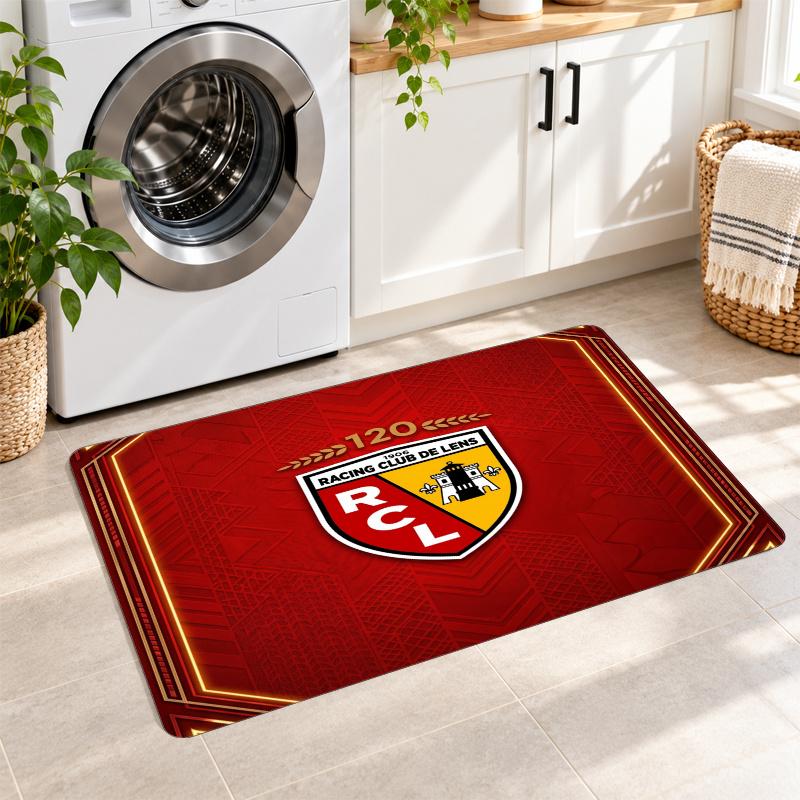Flannel Kitchen Mat Lens FC Soft Area Rug Non Slip Floor Carpet Home Decoration