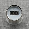 Custom 52MM Gauge Voltmeter 8-32V  Marine Volt Meter Auto Voltmeter Universal Voltage Boat Automobile With Red Backlight 12V 24V