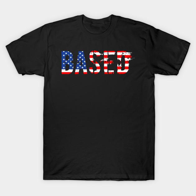 

Men Black Print T-shirt Based Meme American Flag For Men & Women No-Cut Transfer Paper Print Cotton Tshirt S чорний