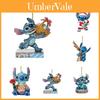 Bezaubernder Cartoon Anime Stitch Acryl Anhänger Weihnachtsbaum Dekoration DIY Basteln