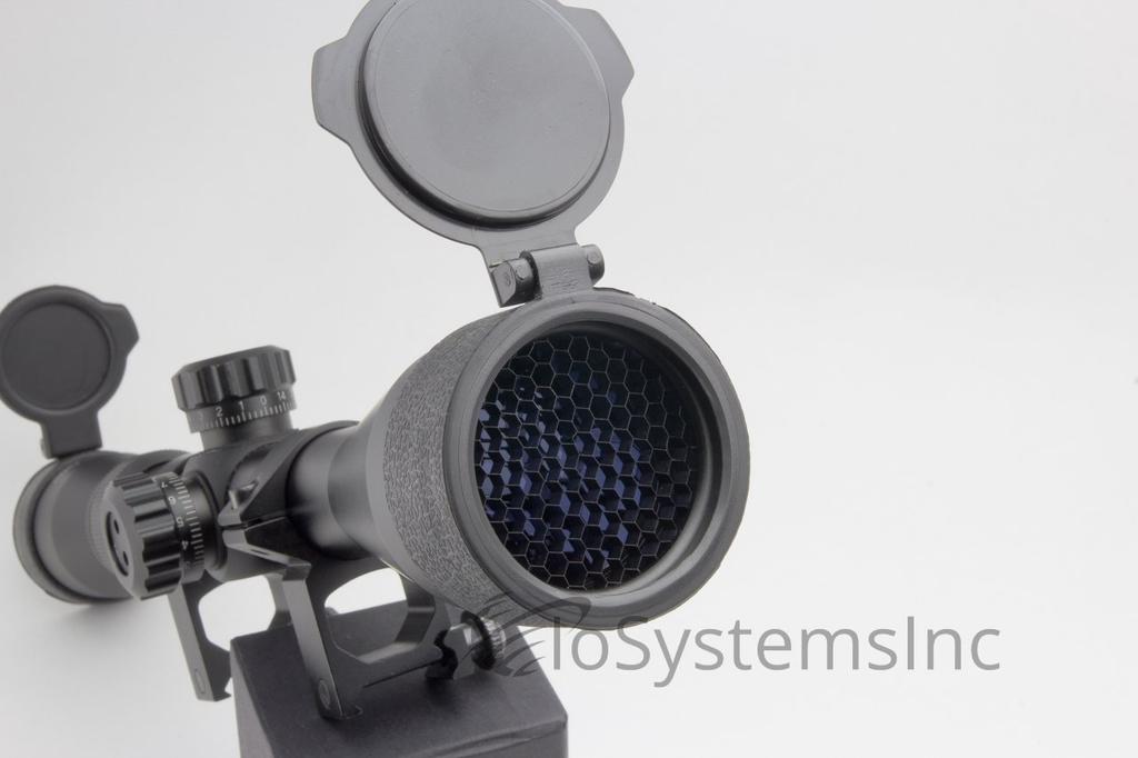 IoSystems Inc. 3-9X40HG Pro2 Kill Flash Rifle Scope with Japanese Instruction Manual, 40mm Caliber, 3-9x Zoom, High-End Model, Includes 20mm High