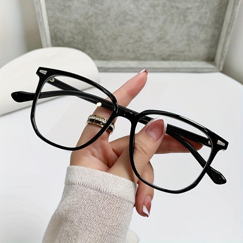 Women Blue Light Blocking Glasses Stylish Square Frame PC Lens Multiple Colors for Eye Protection Comfort