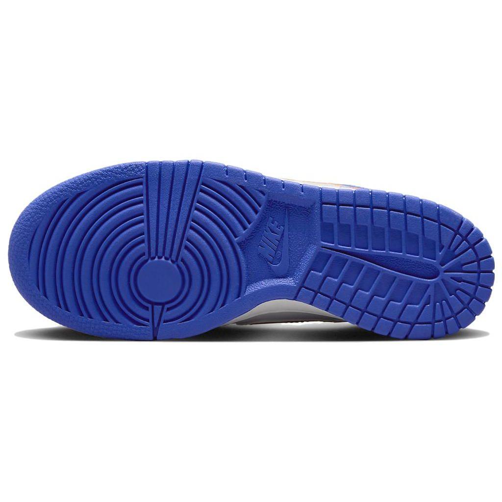 Nike Dunk Low GS Knicks Dětské tenisky Modrá Modrá-Joy Jasná-Mandarinková FN7783-400