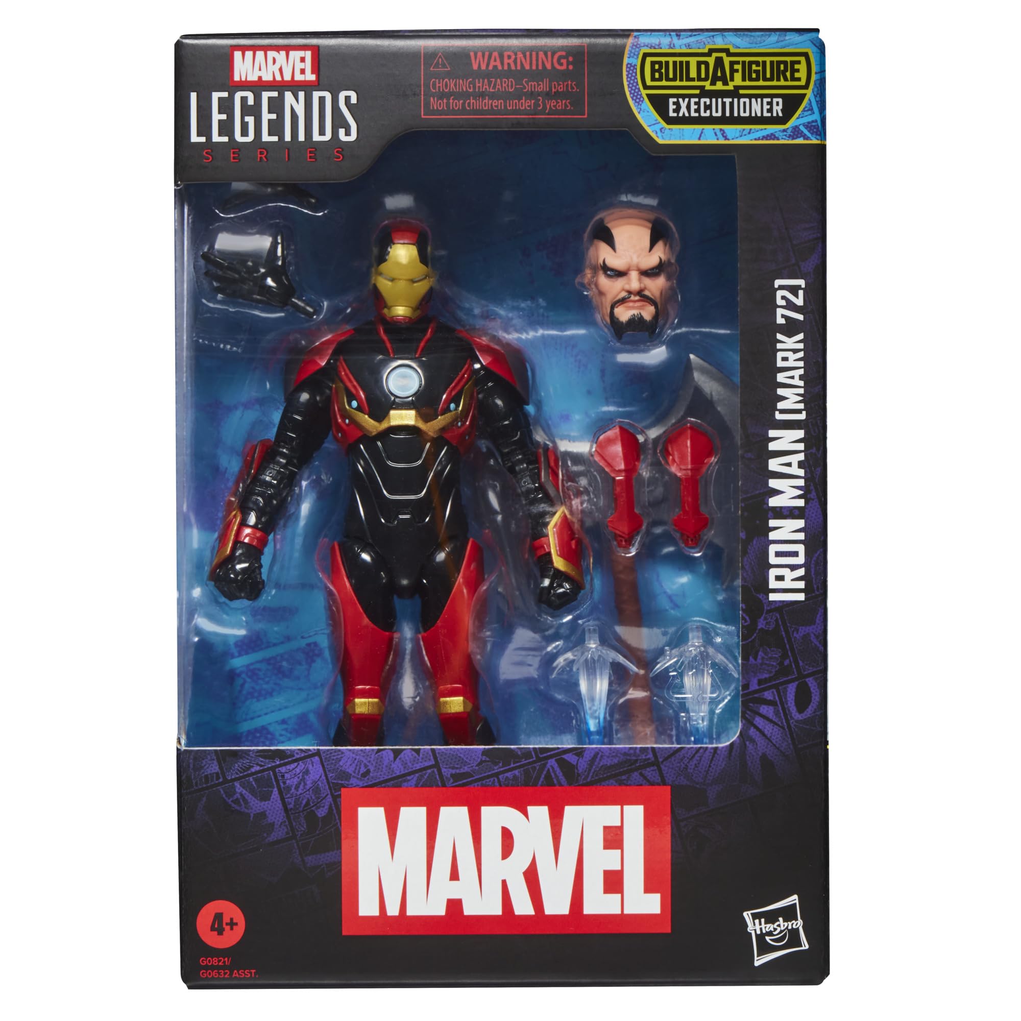 

Hasbro Marvel Legends Series Железный Человек Комиксы Коллекционная Фигурка G0821 Оригинал (Марк 72) Люди Икс 6 дюймов