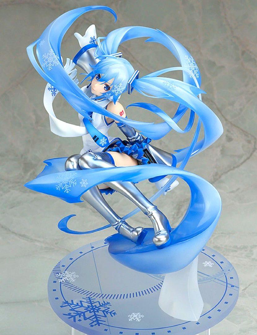 

[Б/У] Серия вокальных персонажей 01 Hatsune Miku Snow Miku 1/7 Готовая фигурка