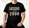 Legend Since 1985 2002 Distressed Star Line Graphic T Shirt Unisex Unisex Unisex 35 40th Birthday Vintage Casual Gift Tee