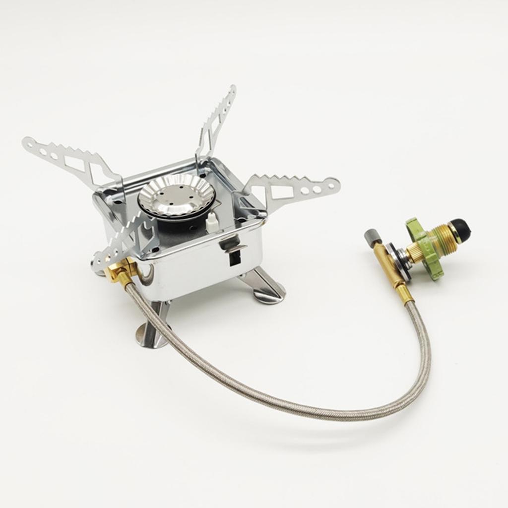 Camping Gas Stove Adapter Outdoor Stove Conversion Head Liquefied Gas Cylinder Connector Outdoor Stove Accessories