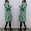 Autumn and Winter Women's Casual Loose Thick Mid-length Down Jacket