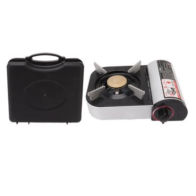 Aragaz portabil cu gaz Sigur Disipare uniformă a căldurii Mini aragaz cu gaz butan cu geantă de transport pentru camping Instrument de gătit