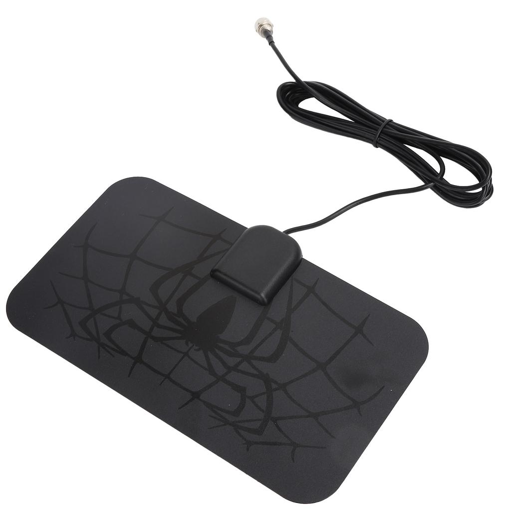 Antenă TV digitală HD pentru interior Antenă de recepție a semnalului Negru VHF170?240MhzUHF470?860Mhz