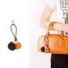 Zhang Yuanying Bayberry Ball Charm - Handmade Woven Bag and Shoe Ornament Keychain
