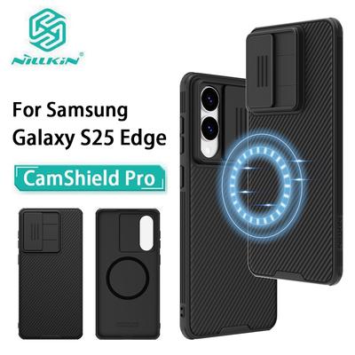 NILLKIN Für Samsung Galaxy S25 Edge Handyhülle CamShield Pro Magnetische Hülle Kameraschutz Schiebeabdeckung