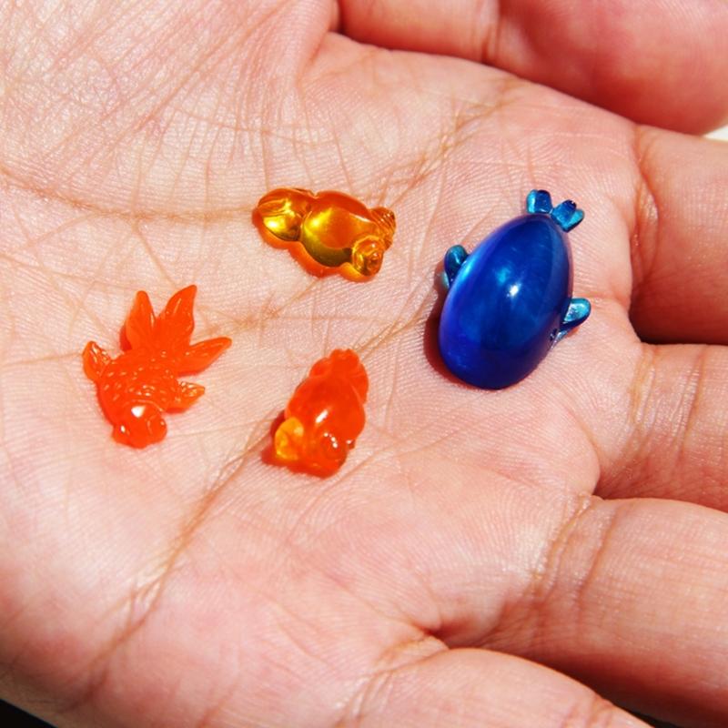 3Pcs Gold Fish and Whale Epoxy Resin Molds Jewelry Making Tool Soap Candle Craft Silicone Mould Baking Accessories