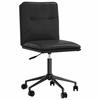 VidaXL Chaises à manger lot de 2 noir similicuir, chaise, chaise de salon, chaise d'appoint, chaise de cuisine, siège à 3315424