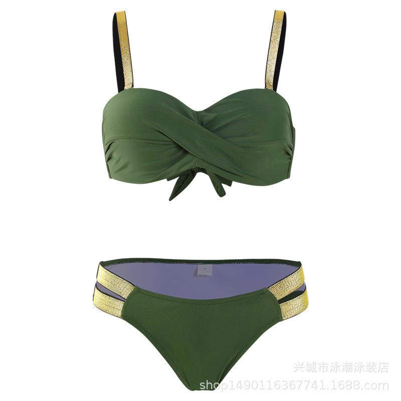 

Swimming s new bikini split bikini fashion swimsuit XL