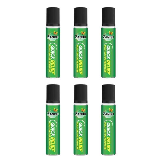 Zandu Quick Relief Roll-On 9ml - PACK OF 6 Spray
