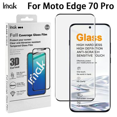 Moto Edge 70 Pro 5G Glass IMAK 3D Curved Full Screen Tempered Glass Film