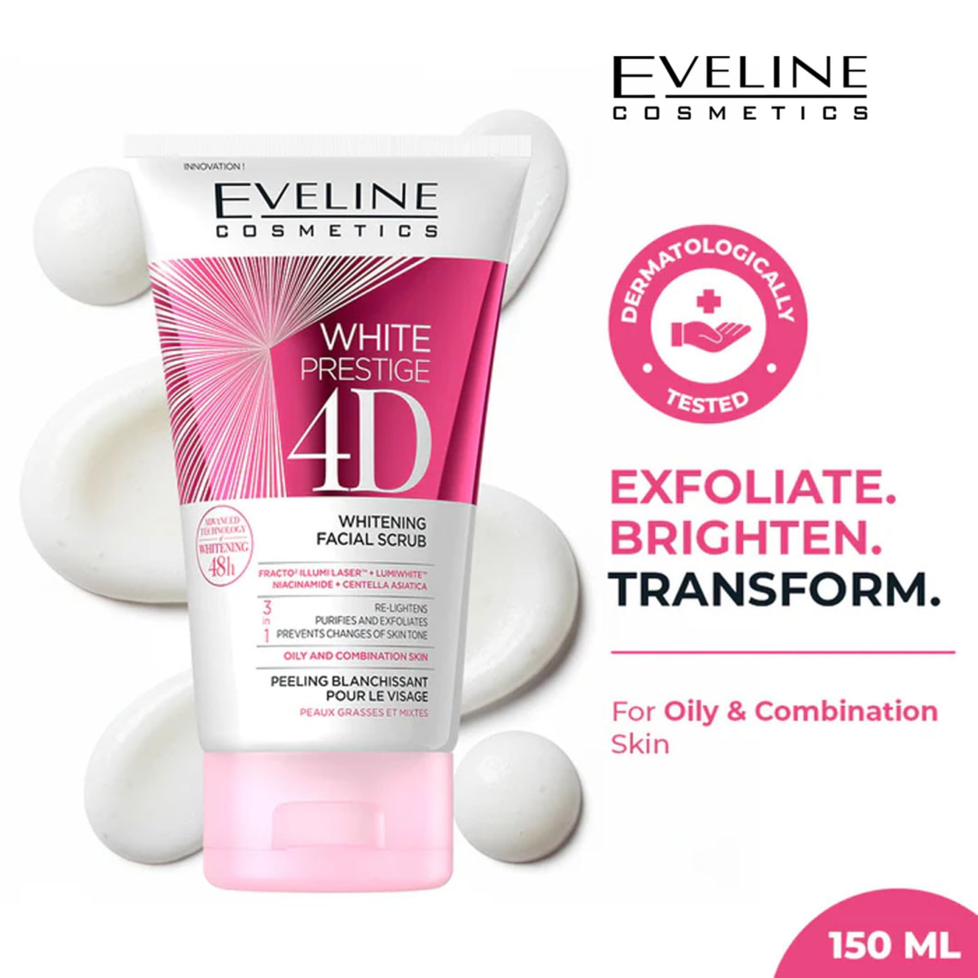 Eveline Cosmetics White Prestige 4D Face