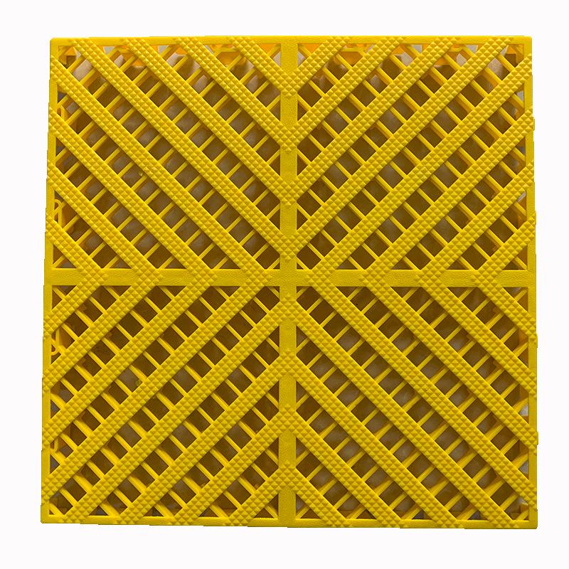 Car Wash Room Floor Grid - 4cm Garage Tile Floor Mat 4S Shop Grid Mat