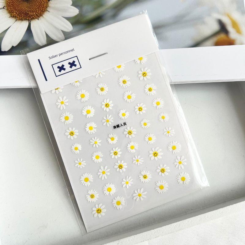 

Sober Manicure Sticker without Gender Little Daisy [Flat] a small daisy