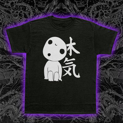 Kodama Tree Spirit T-Shirt Japanese Forest Spirit Anime Nature Graphic Tee