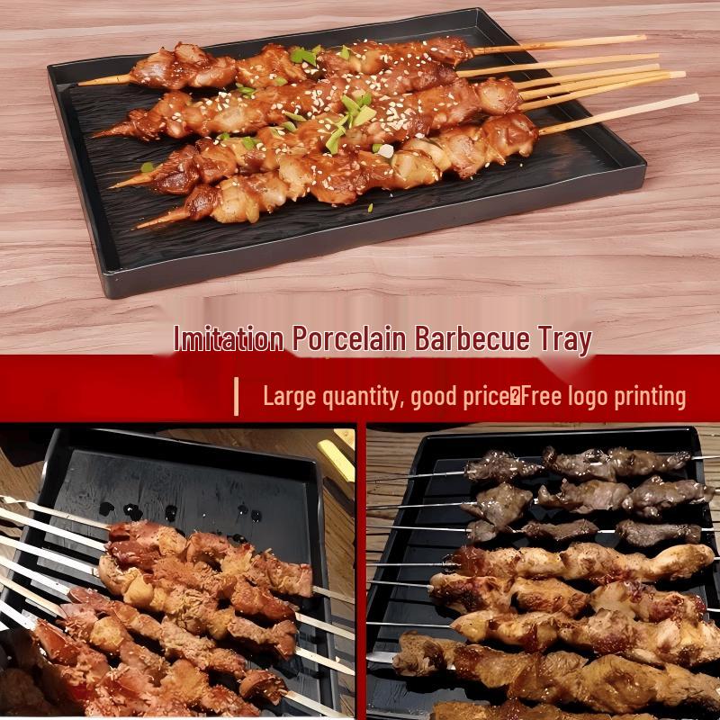 Rectangular PP Plastic Serving Trays