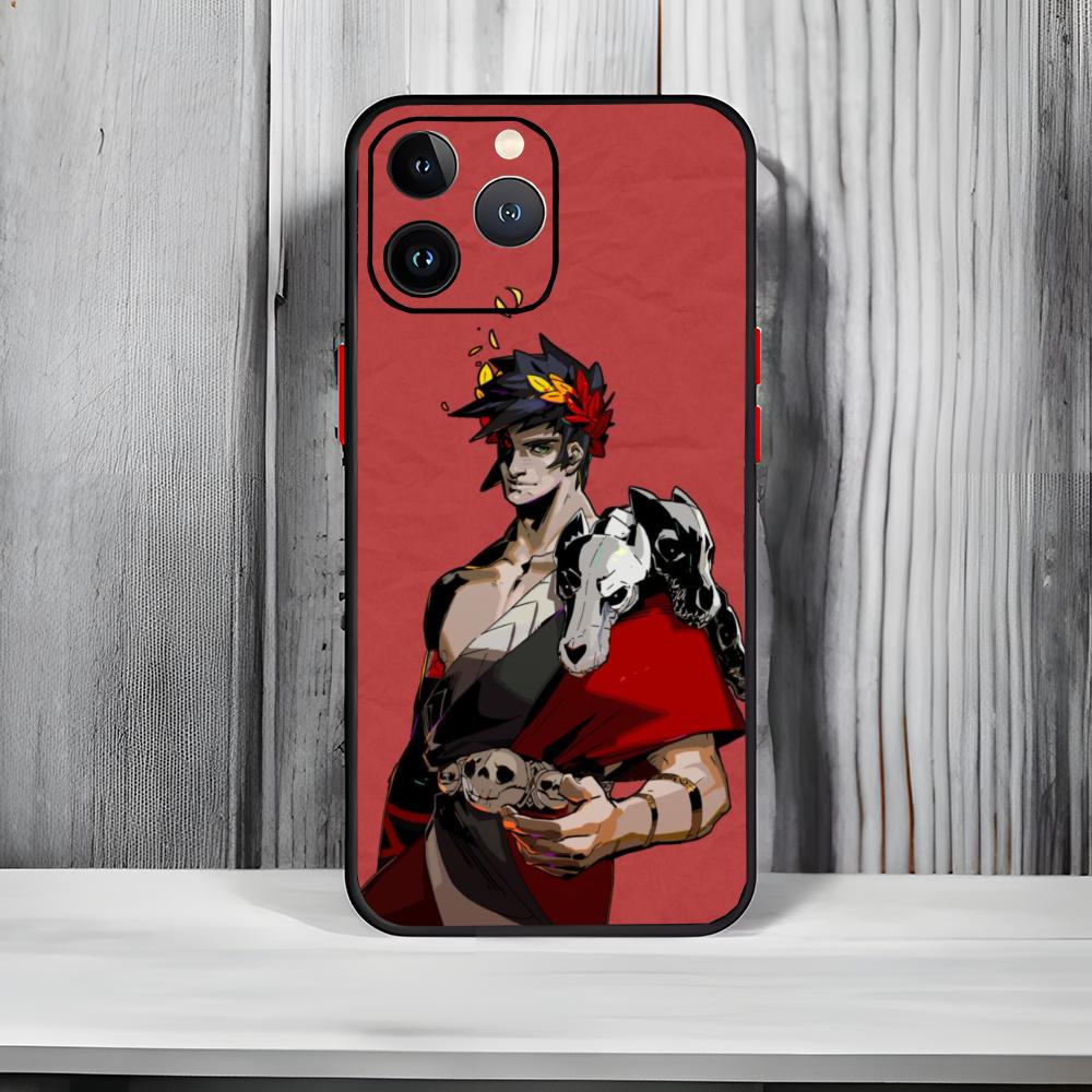 

Action RPG Game H-Hades Phone Case Black Matte Thin Phone Case For iPhone17 16 15 14 13 ProMax iphone17air