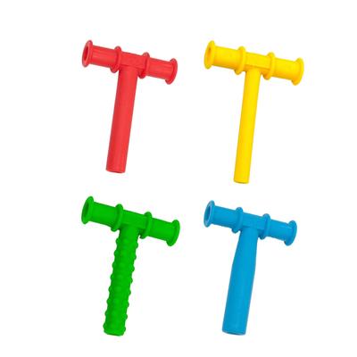 T-shaped Teether Chewing Stick: Oral Motor Tool for Children's Rehab, Down Syndrome, Autism, Speech Therapy, and Tooth Correction.
