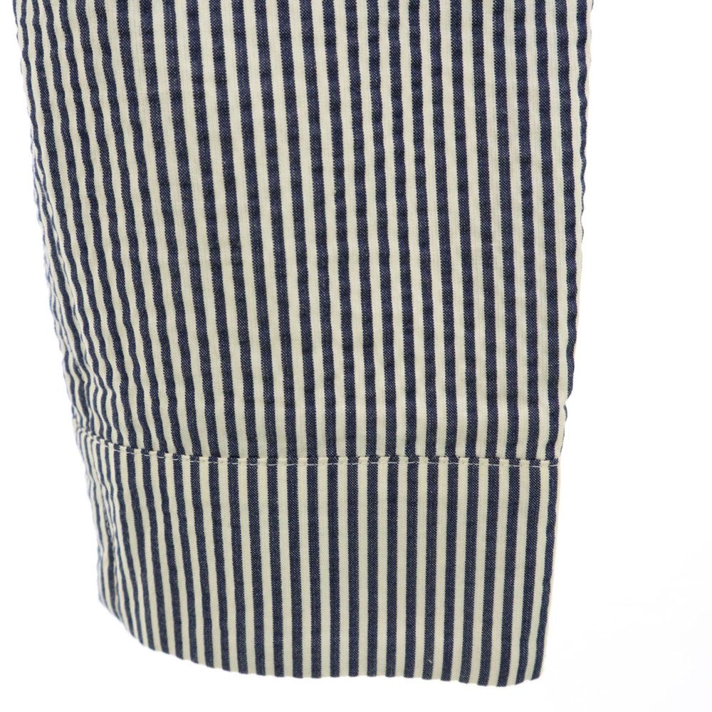 Stella McCartney Striped Pattern cargo pants 36 Navy x Ivory Button fly Women Used