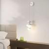 Modern minimalist LED pendant lights bedroom bedside study wall lamp living room sofa background wall indoor lighting fixture