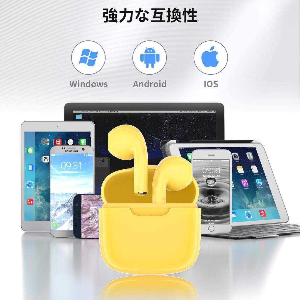 Design Bluetooth Wireless Earbuds with Touch Auto Sound Quality Deep Low 13mm 4 Hours of Continuous Single Ear Noise Cancelling Microphone for for and