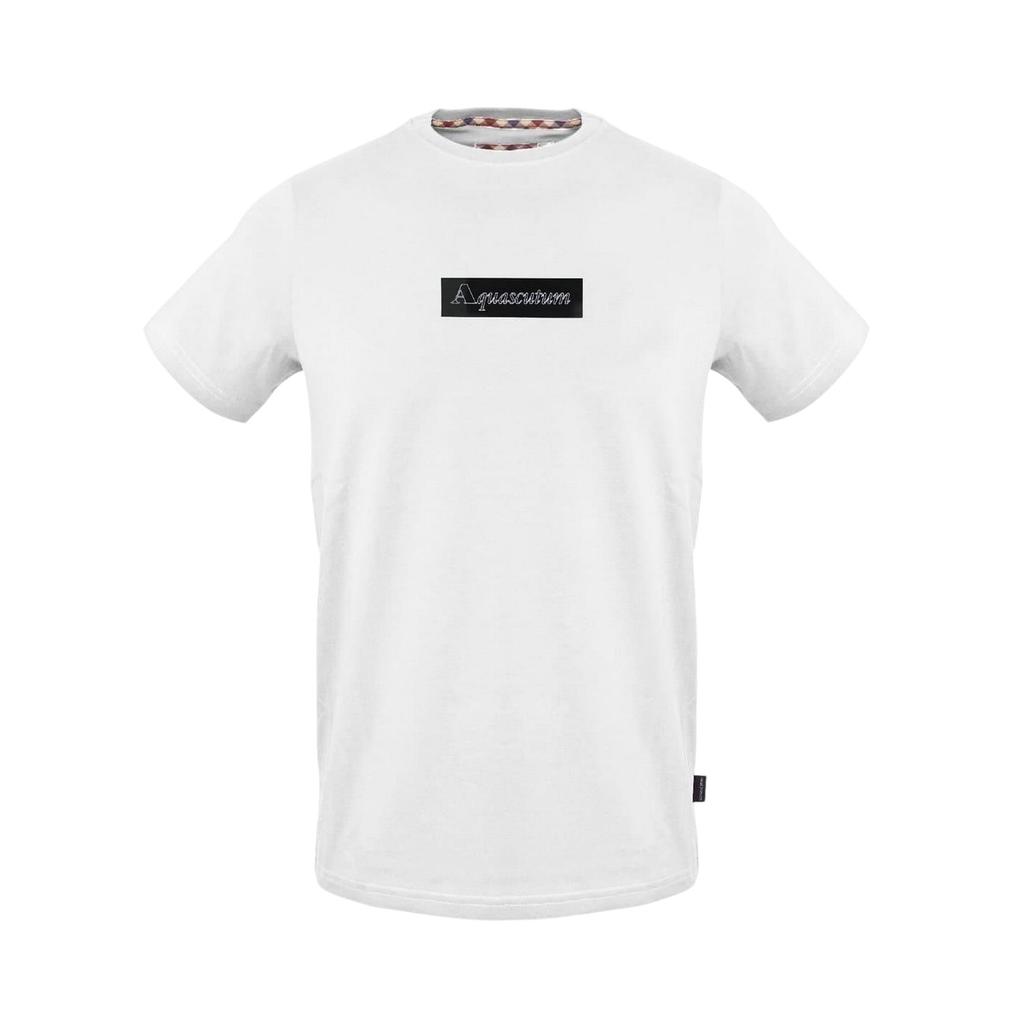Męska koszulka Aquascutum z logo w pudełku