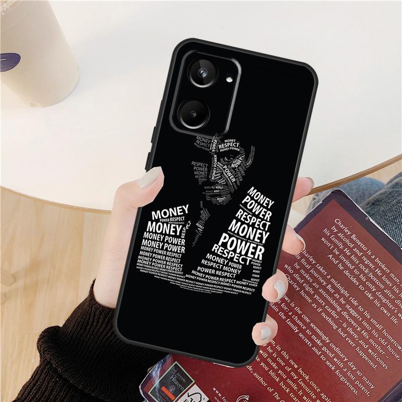 Scarface Tony Montana Case For Realme C55 C75 C67 C61 C53 C51 C21Y C25S 10 11 12 13 14 Pro Plus GT 6T 6 5 GT7 Pro