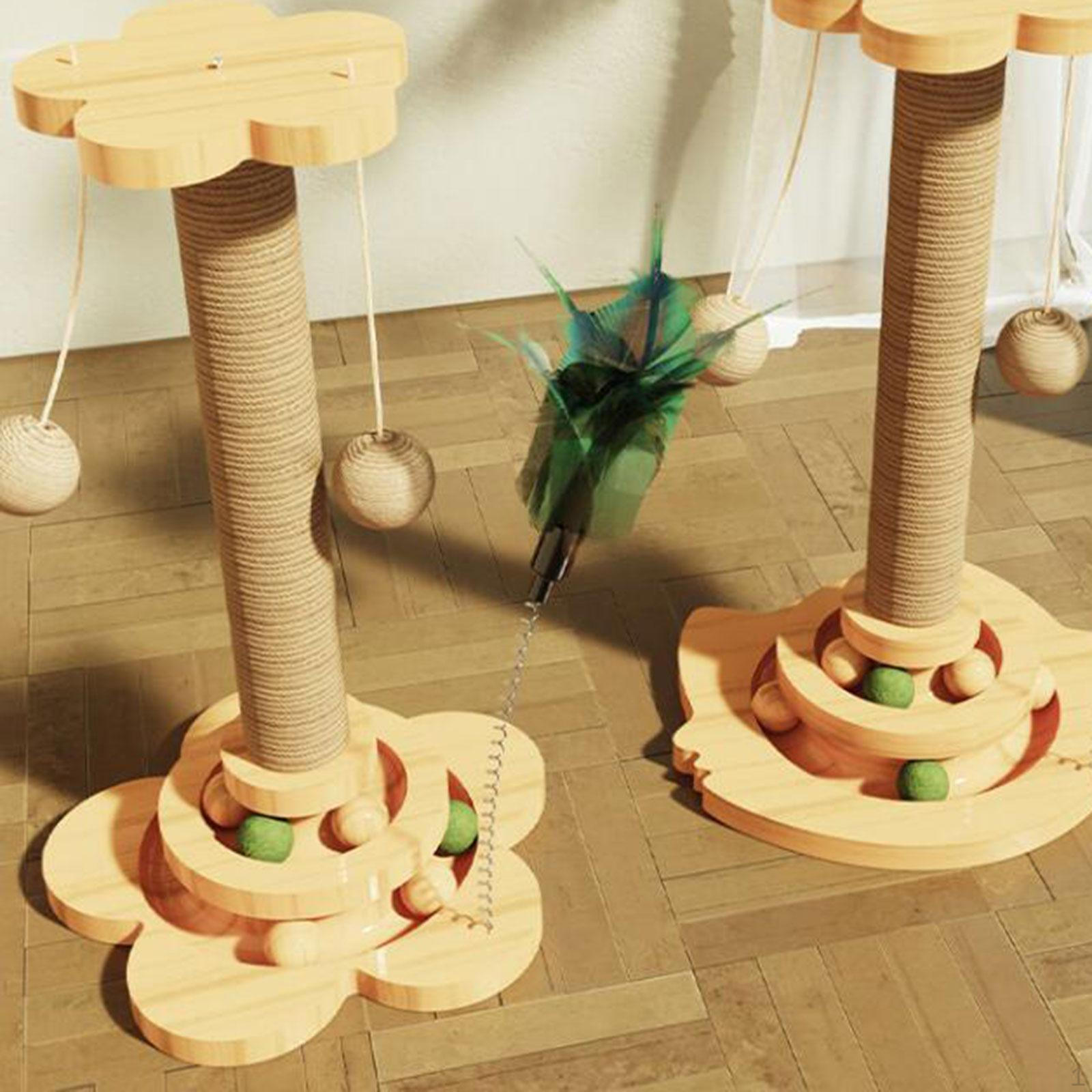 

Кошачье лазание с интерактивной дорожкой для мячей 24cmx46cm