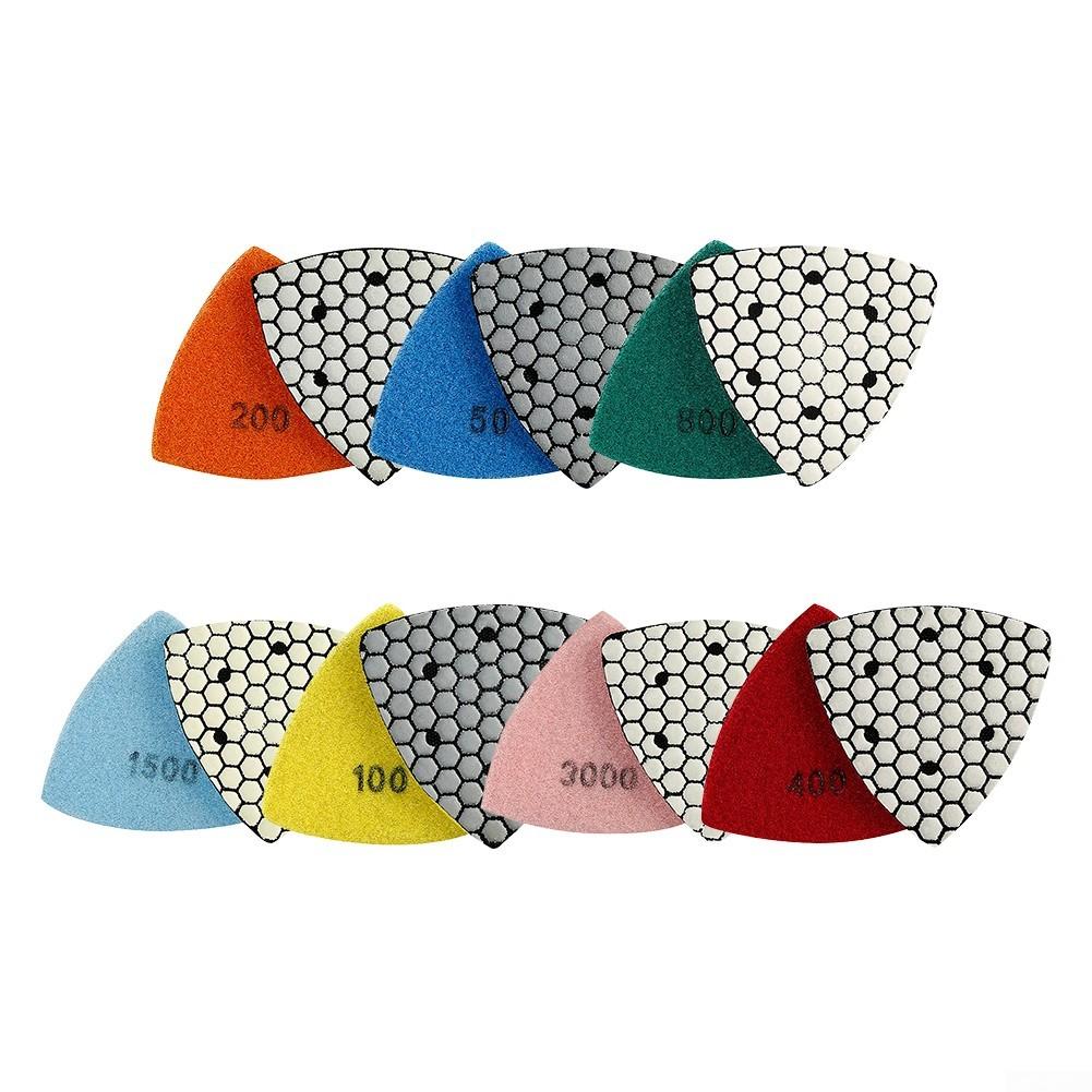 Granit Marmor Stein mm Dreieck Diamant Trockenpolierpads