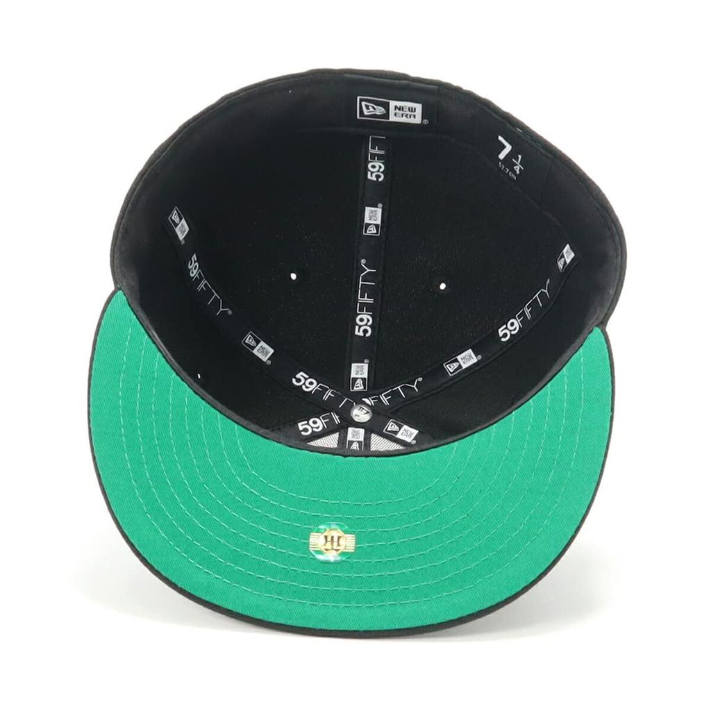 New Era Osaka Tigers 7 inch Japanese Professional Baseball NPB OSATIGCL Size 25J 3/4 Cap, Cap, 5950, BLACK,