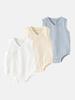 Unisex Summer Baby Bodysuit - Pure Cotton Jacquard Newborn Romper Gift