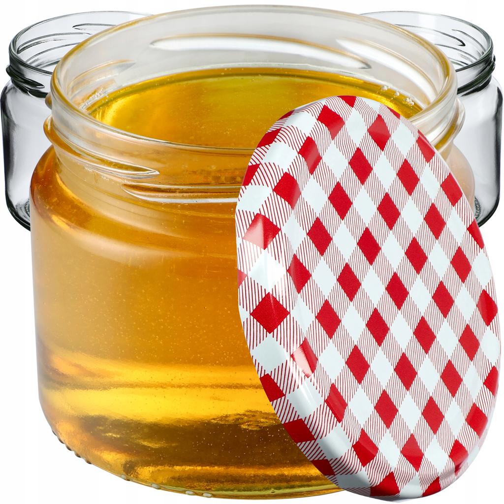 KADAX Sonka 330ml Preserve Jars 10pcs 82mm + Lids