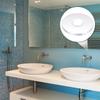 1Pc Faucet Decorative Cover Stainless Steel Chrome Finish Faucet Accessories Multi Size Shower Kitchen Water Pipe Wall Covers