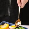 Household Kitchen Tableware Small Tools Golden Silver Stainless Steel Tableware Dessert Teaspoons Coffee Accessories Teaspoon