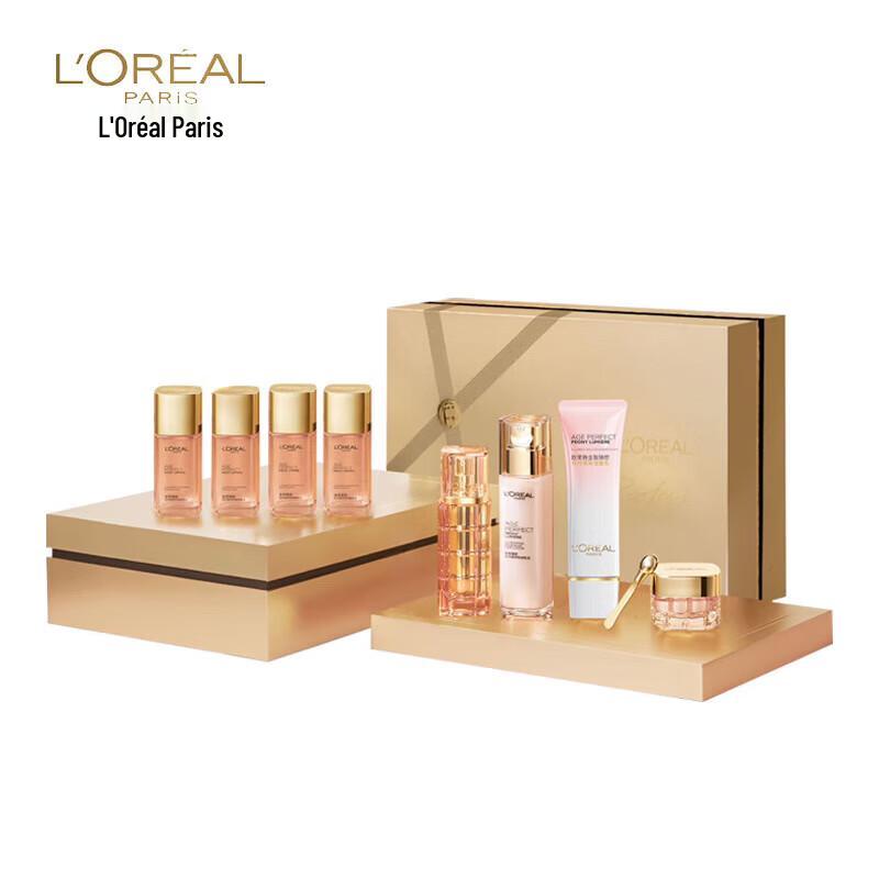 L'Oréal Golden Age Peony 8-Piece Brightening Gift Set