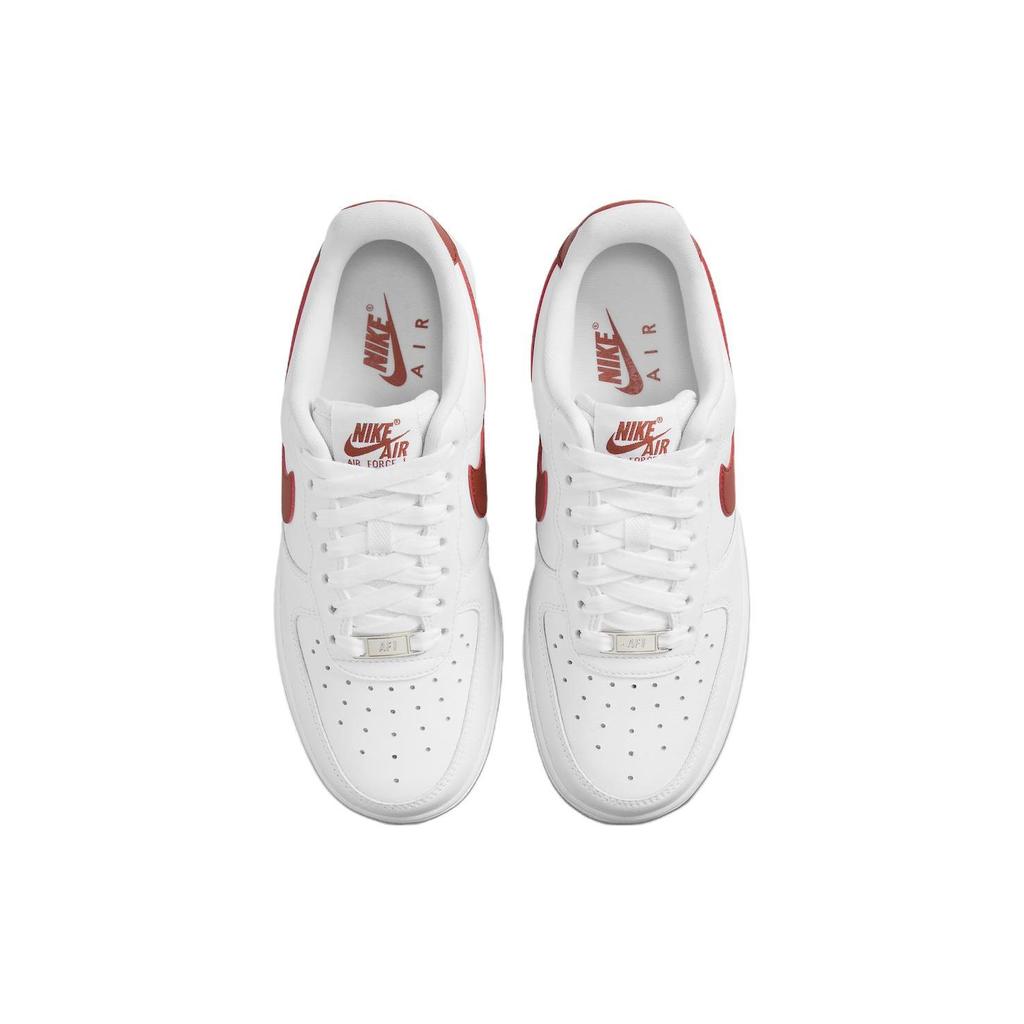 Nike Air Force 1 07 Rugged Orange Women Sneakers White DD8959-115