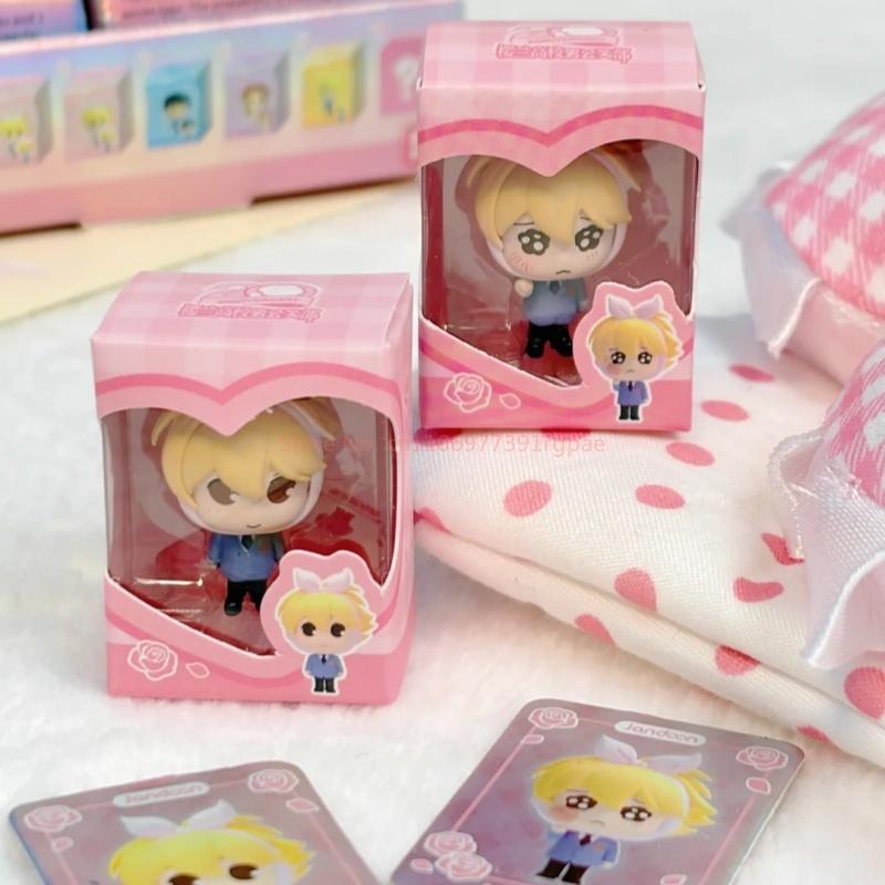 Hot New Ouran High School Host Club Mini Rice Grain Doll Cute Mini Anime Action Figure Desktop Ornamen Festival Gifts